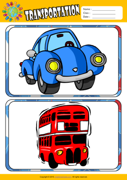Transport - English Vocabulary Flashcards